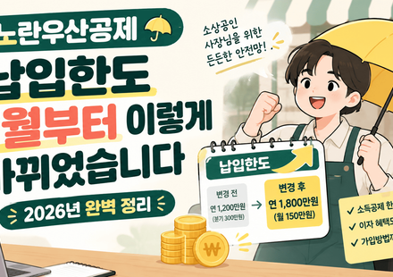 노란우산공제 납입한도