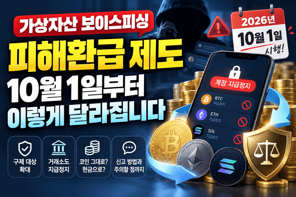 가상자산 보이스피싱 피해환급