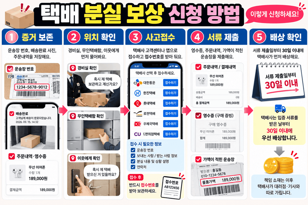 택배 분실 보상