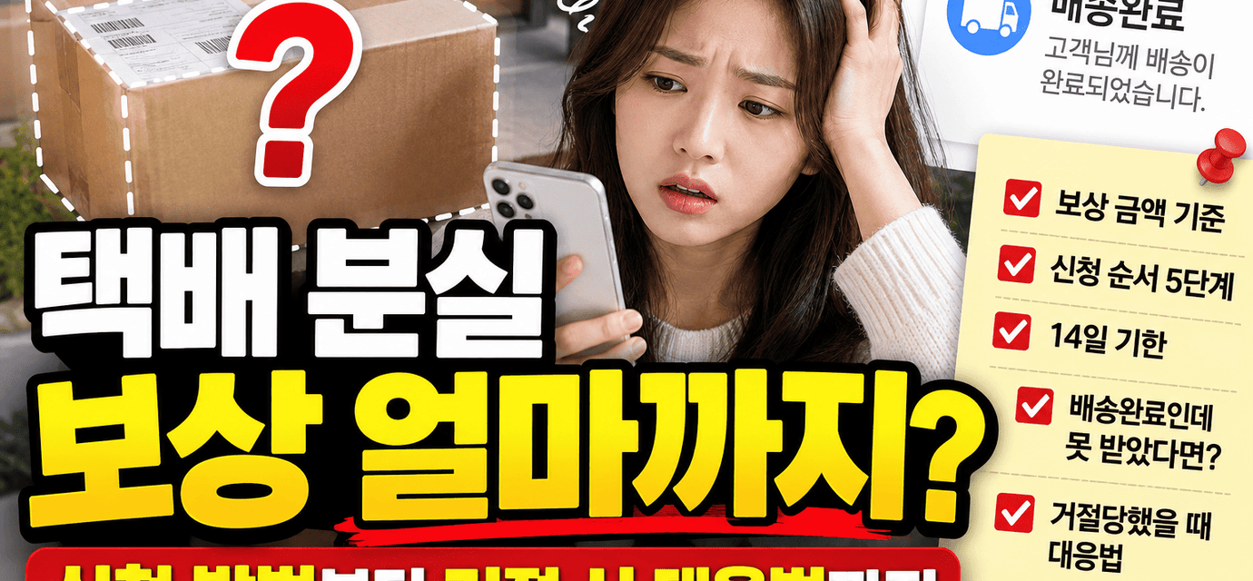 택배 분실 보상